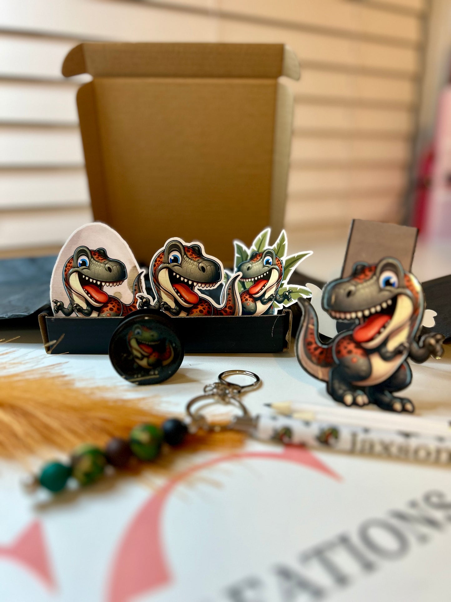 Boys Back to School Dino Gift Box