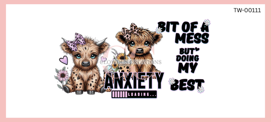 A Bit of a mess but doing my best UV DTF Wrap TW-00111