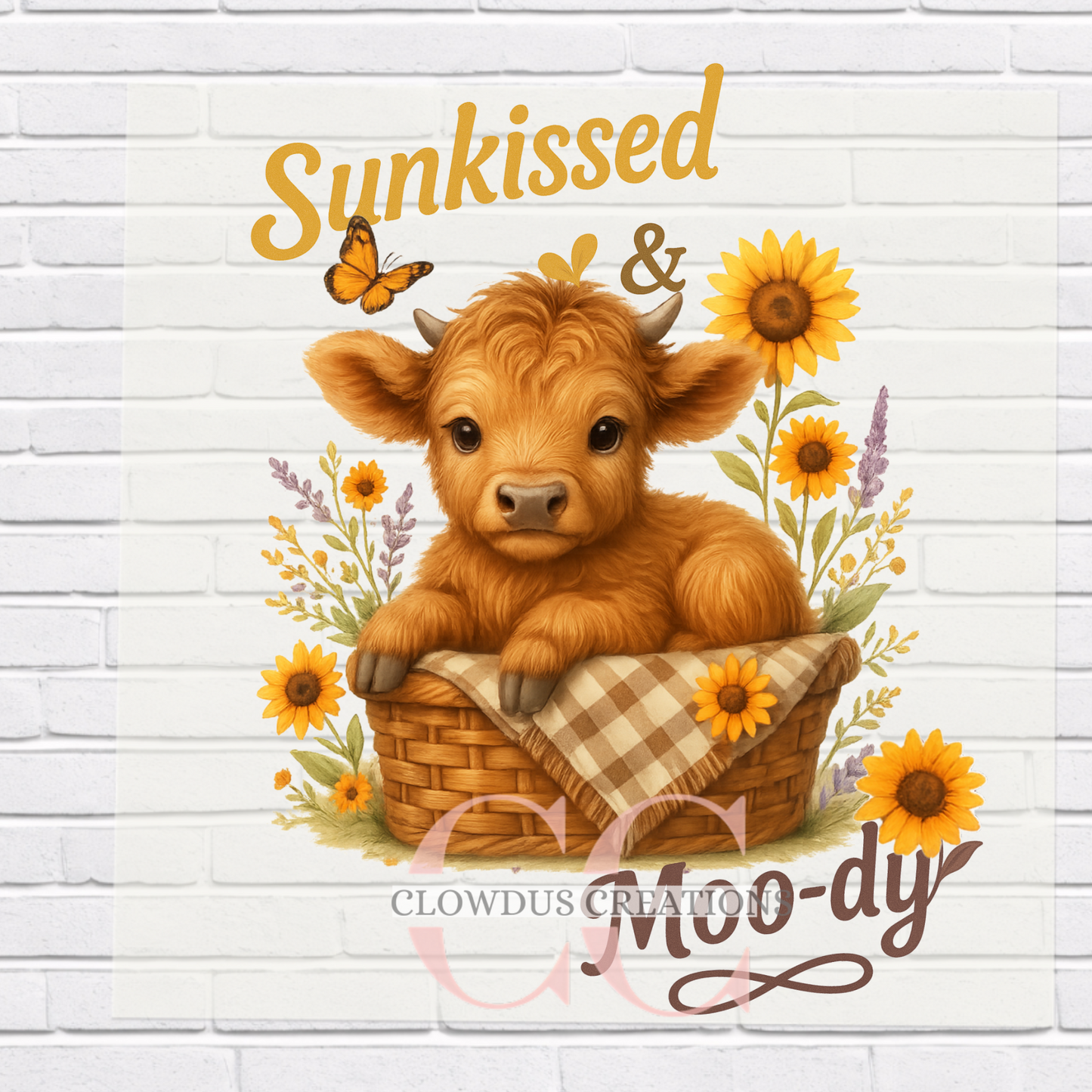 Sunkissed & Moo-dy – DTF Transfer