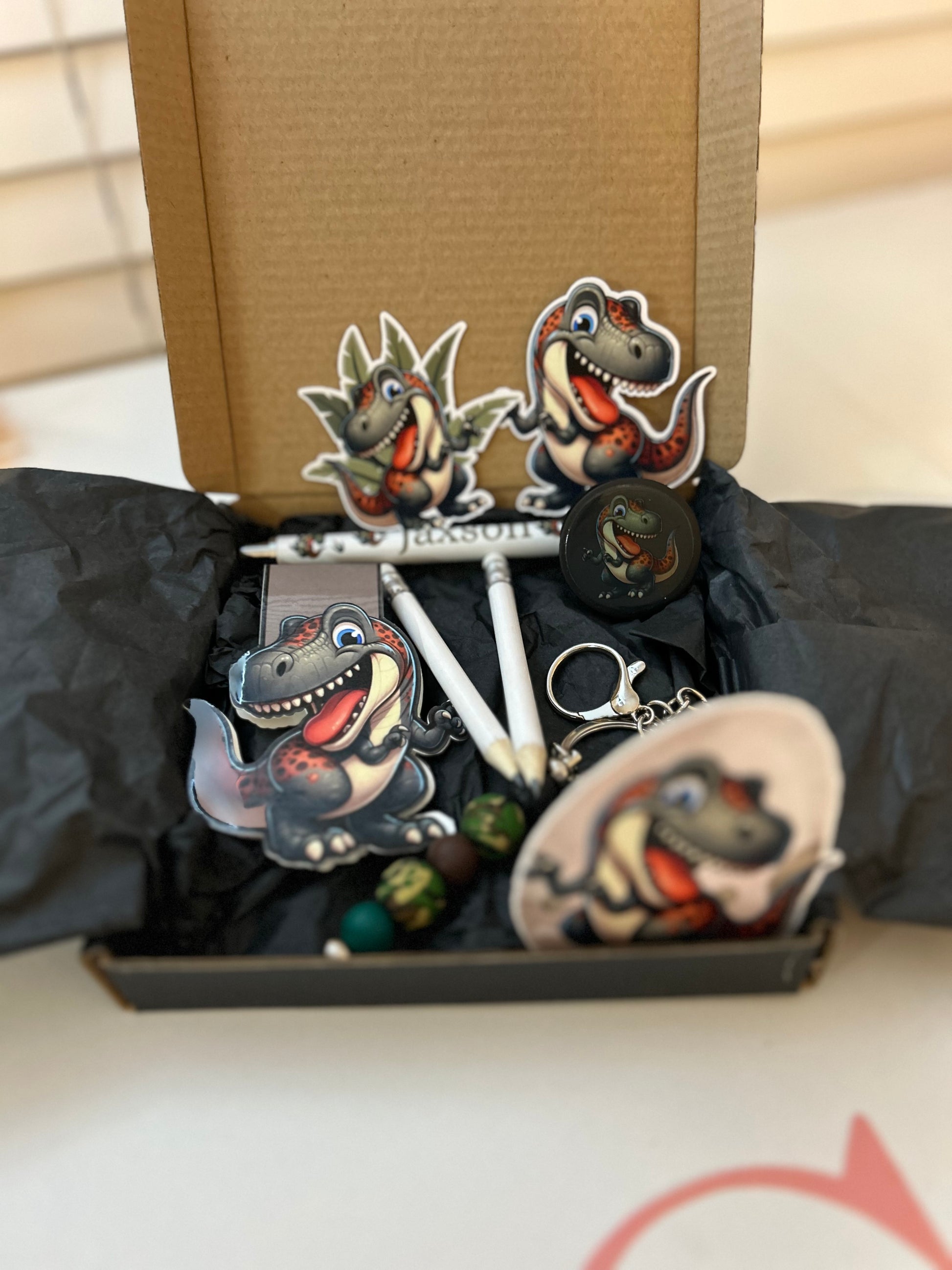 Boys Back to School Dino Gift Box