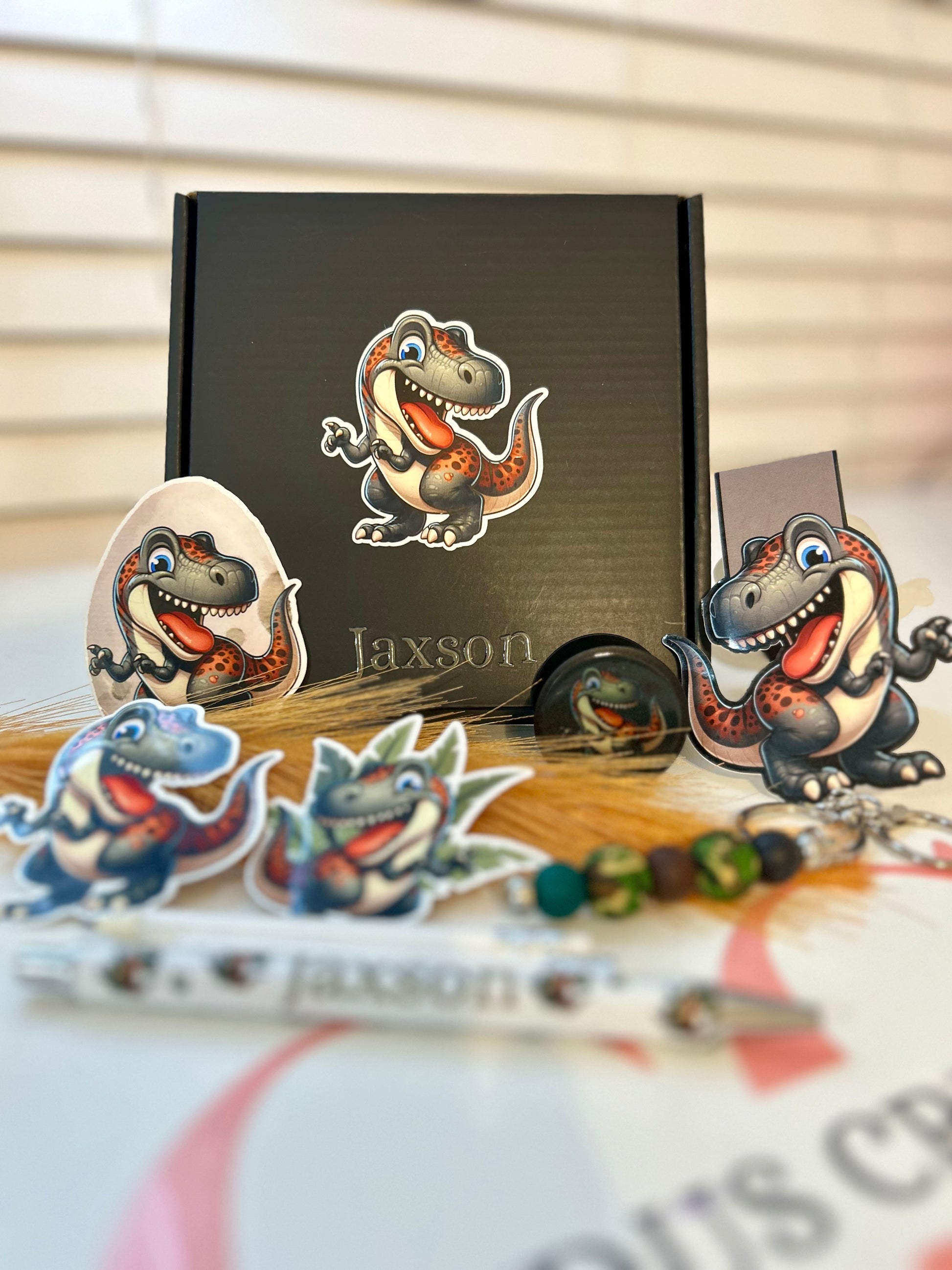 Boys Back to School Dino Gift Box