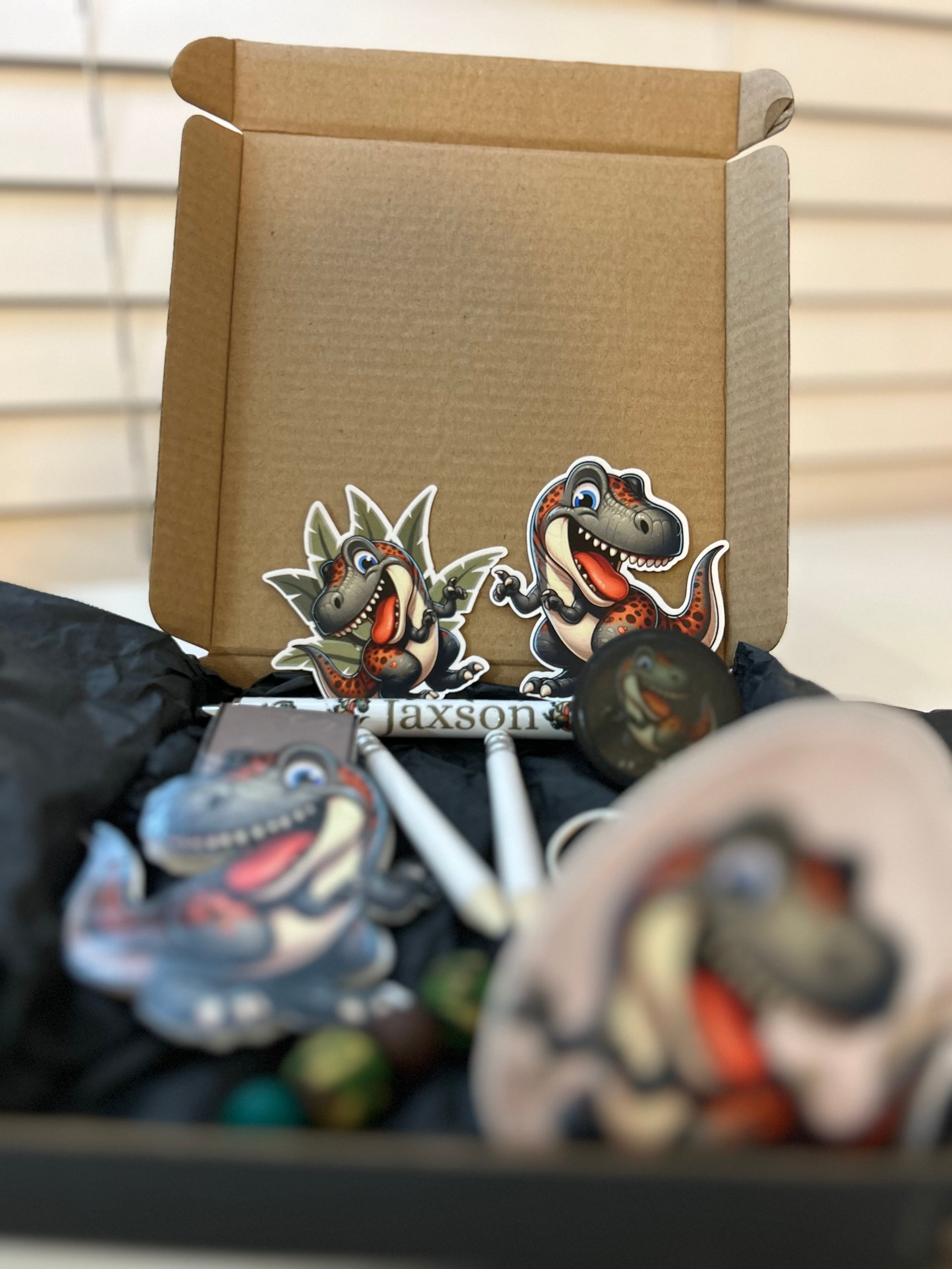 Boys Back to School Dino Gift Box