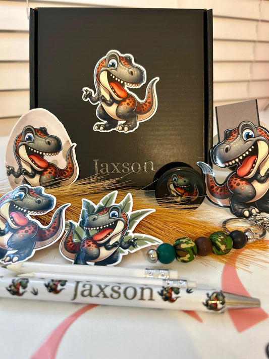 Boys Back to School Dino Gift Box