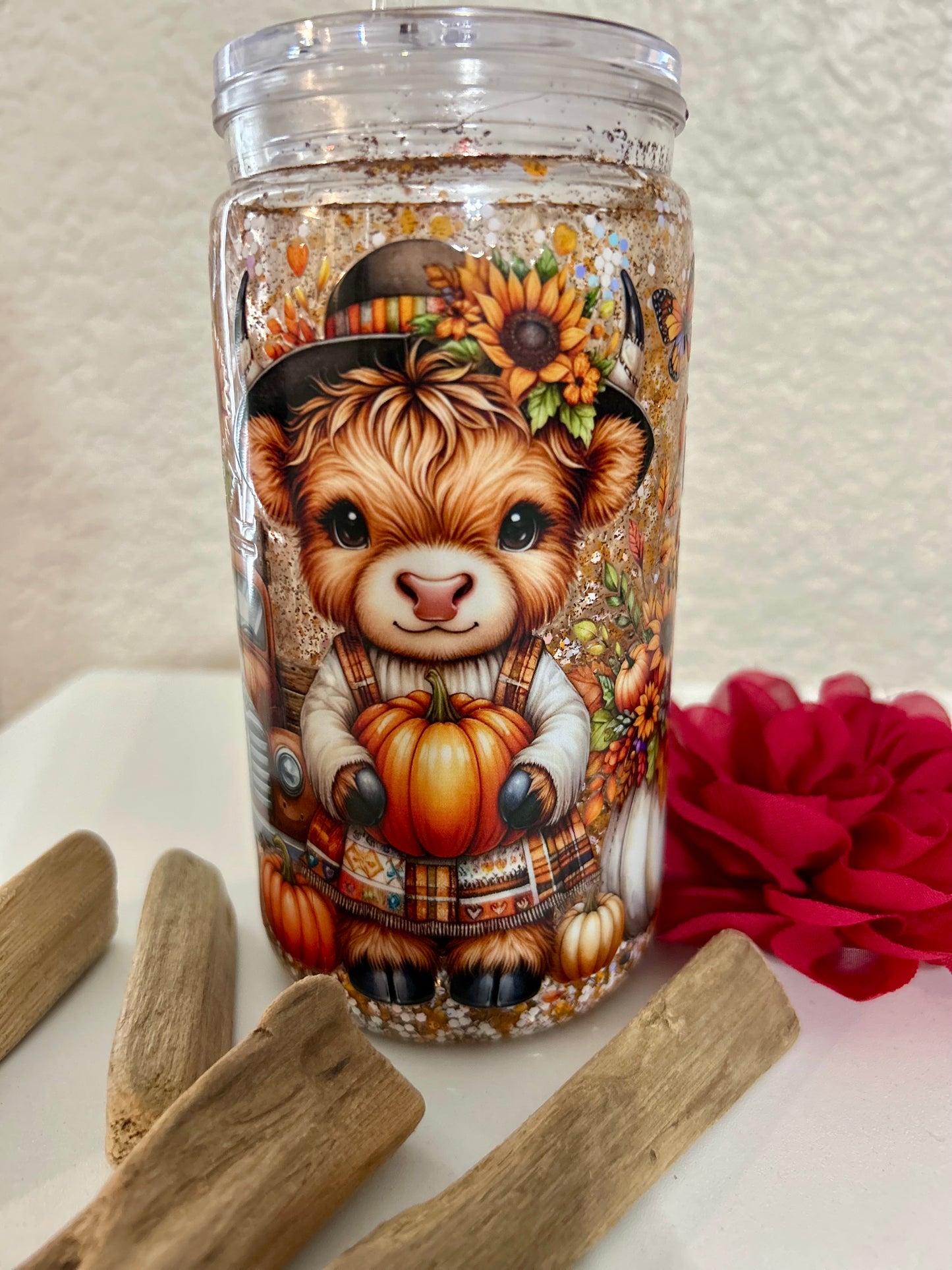 Fall Vibes - Pre Made Ready to Ship Tumbler