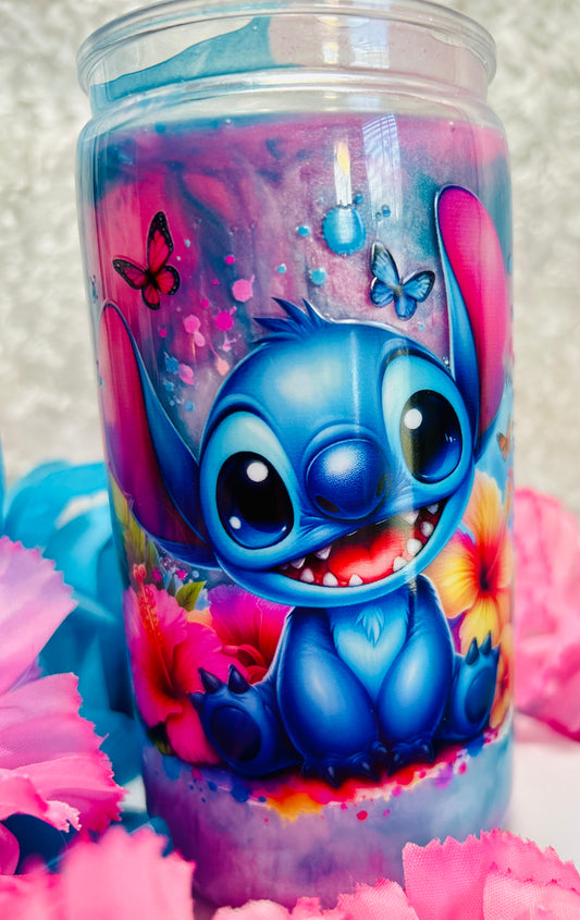 Blue Guy No Flow Tumbler