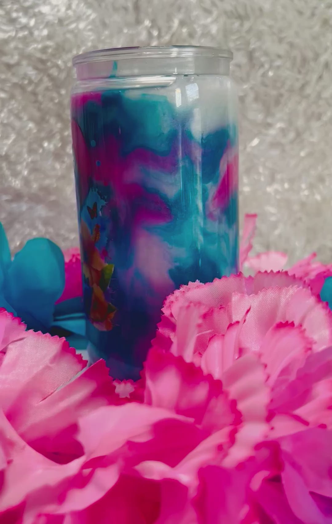 Blue Guy No Flow Tumbler