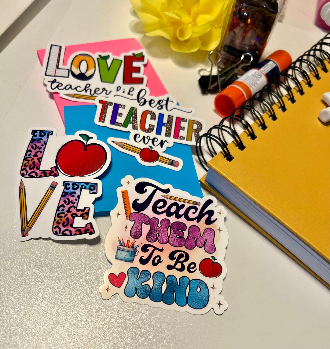 Teacher Life Sticker Pack - Variety Pack