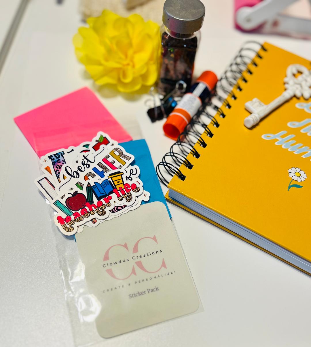 Teacher Life Sticker Pack - Variety Pack
