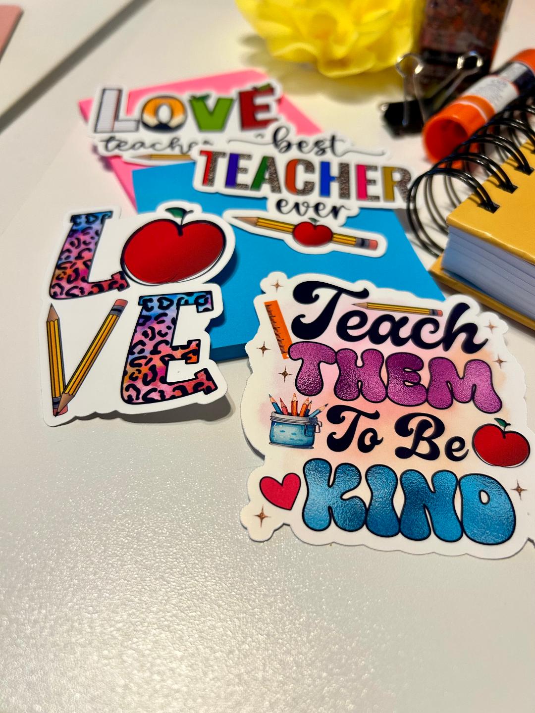 Teacher Life Sticker Pack - Variety Pack