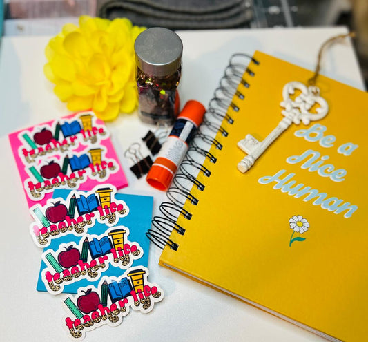 5-Pcs Teacher Life Sticker Pack