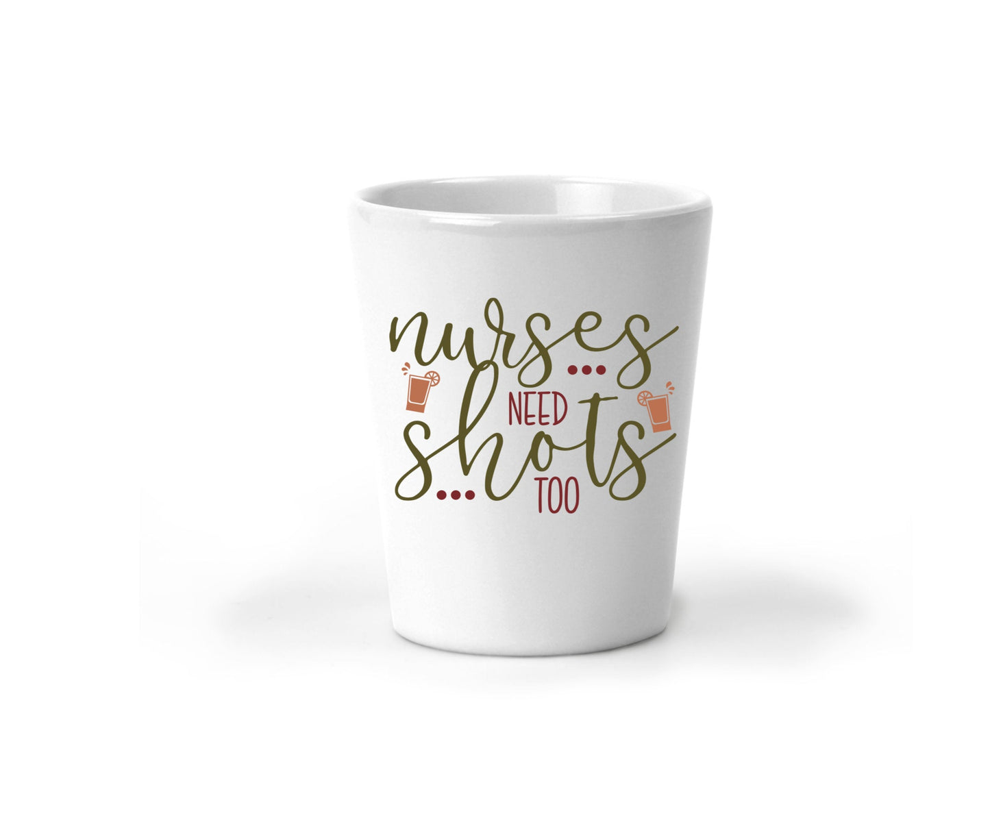 Personalized Shot Glass, Nurse Stethoscope Shot Glass, Funny Shot Glass, Personalized Drinkware, Shot glass for women, Nurse gift