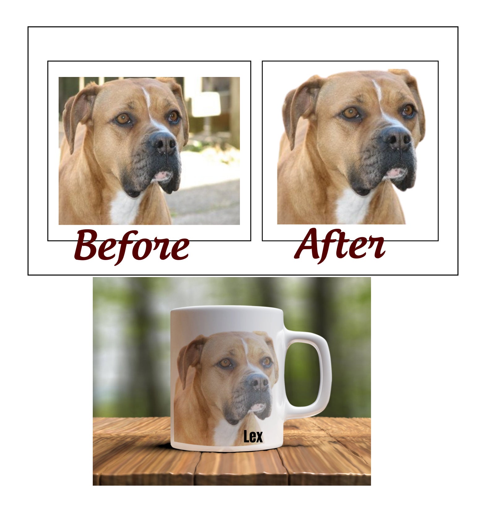 Custom pet coffee mug, Add your image mug, Dog photo cup, Photo Mug, Handmade Coffee Mug, Unique Coffee Cup, Gift for dog lovers, Mug