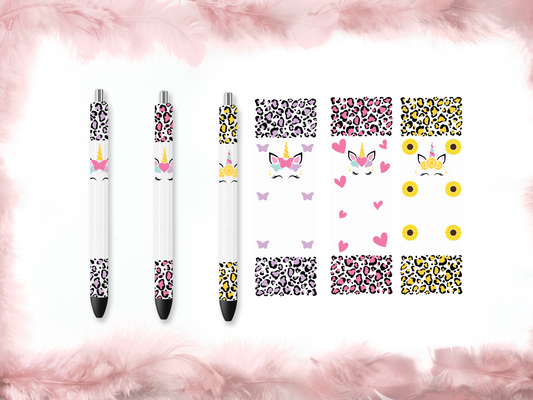 Pen Wrap Gift Sets – Unicorn