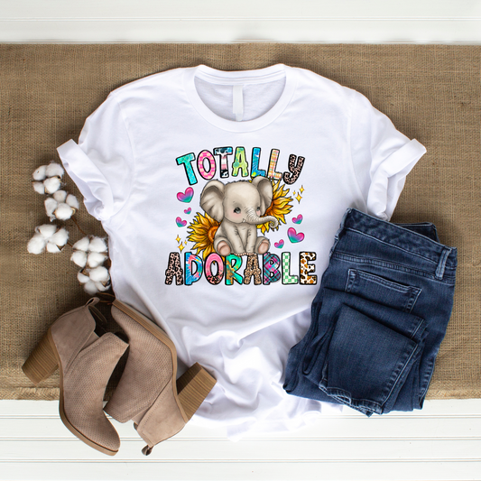 Totally Adorable - Elephant – DTF Transfer