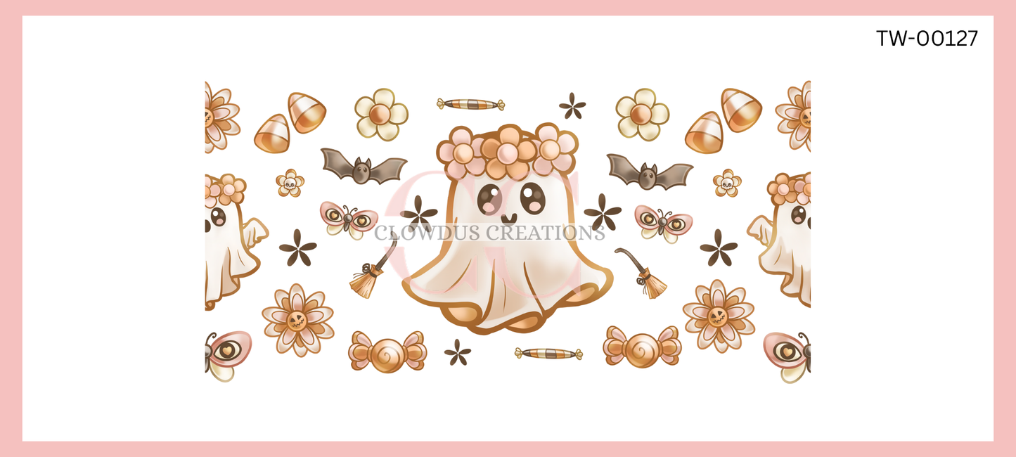 Ghostly Treats UV DTF Wrap TW-00127