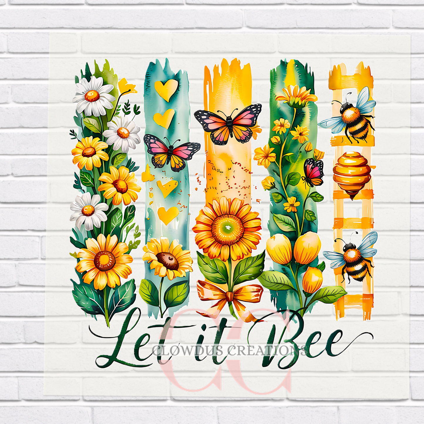 🐝 Let it Bee – DTF Transfer