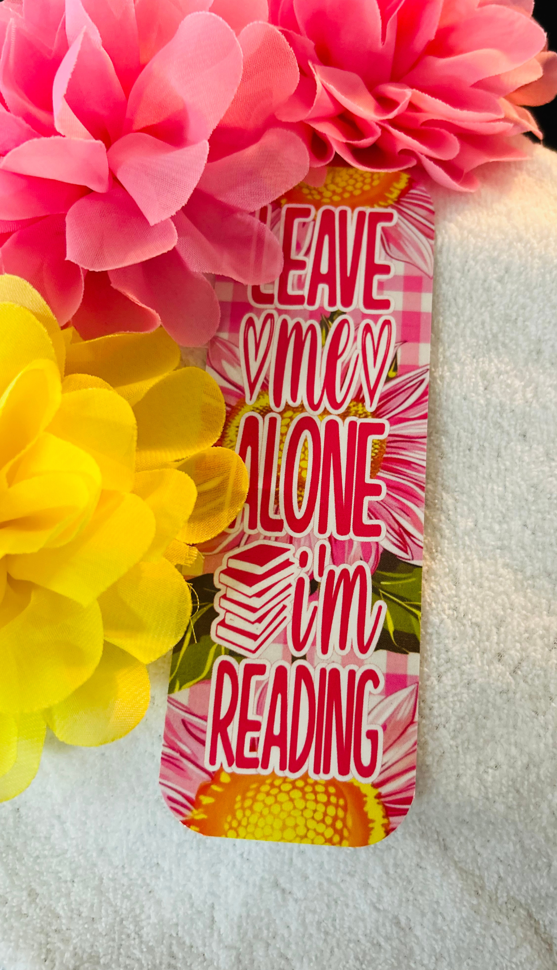 Leave Me Alone - I'm Reading Bookmark