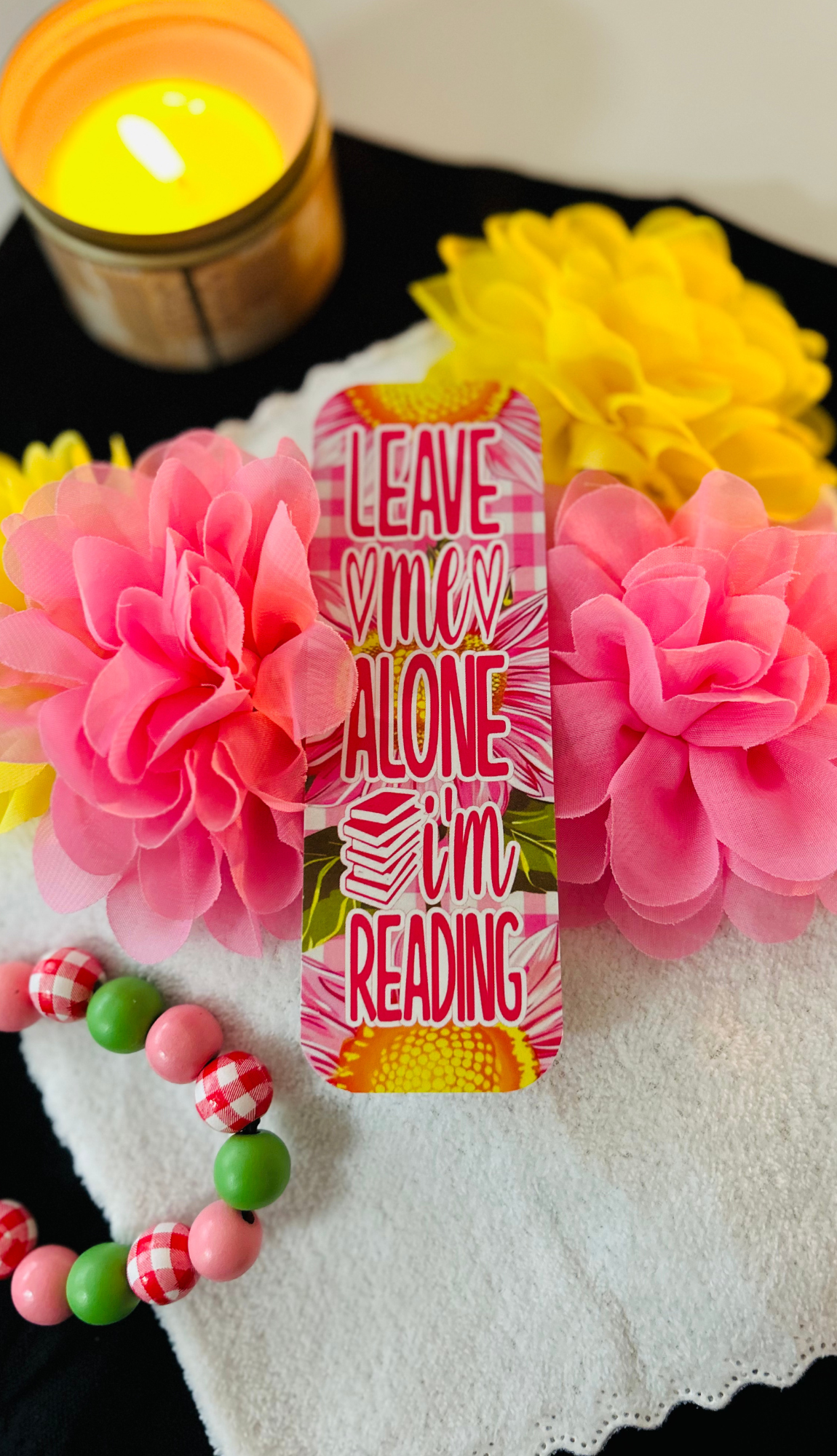 Leave Me Alone - I'm Reading Bookmark