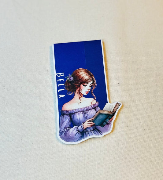 Purple Personalized Bookmark