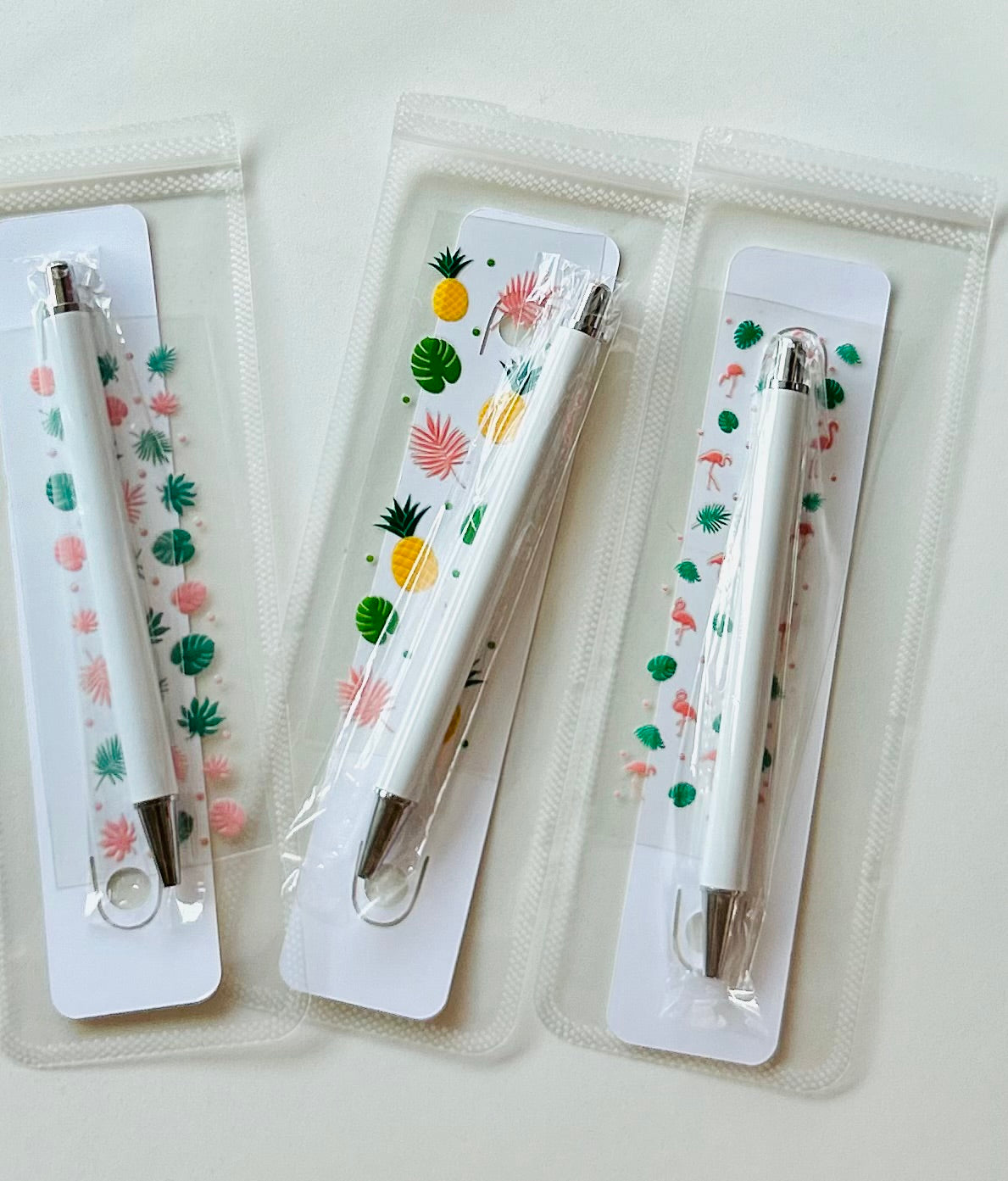 Breast Cancer Awareness Pen Wrap DIY Set – Pink Ribbon Designs (Set of 3)