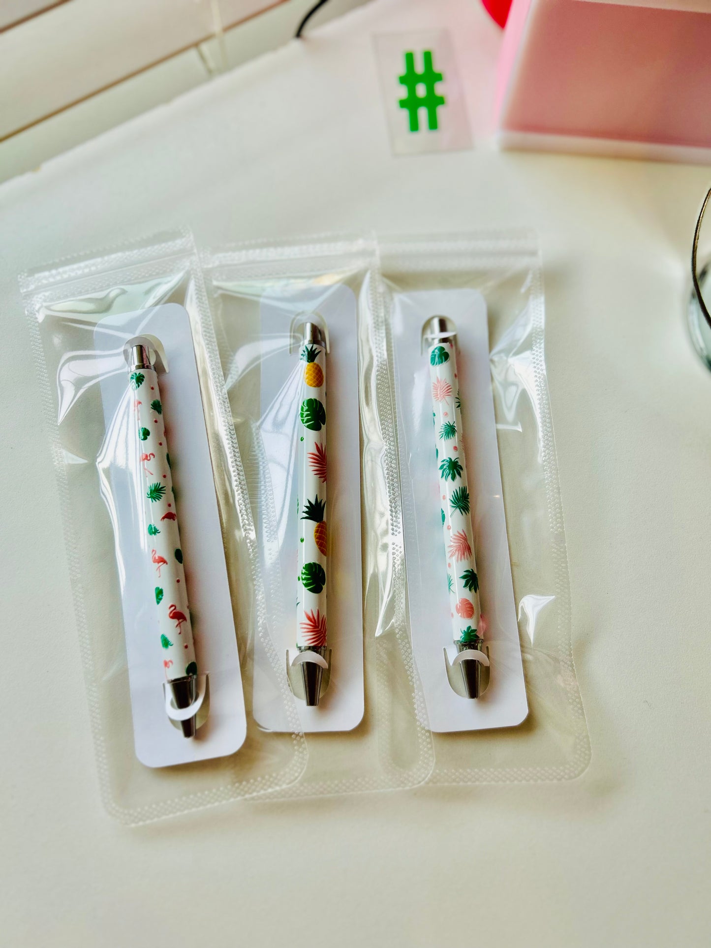 Tropical Pen Wrap Gift Set – 3 Pen DIY Kit