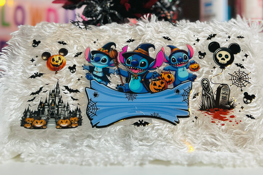 Halloween Blue Guy -UV DTF Wrap TW-00