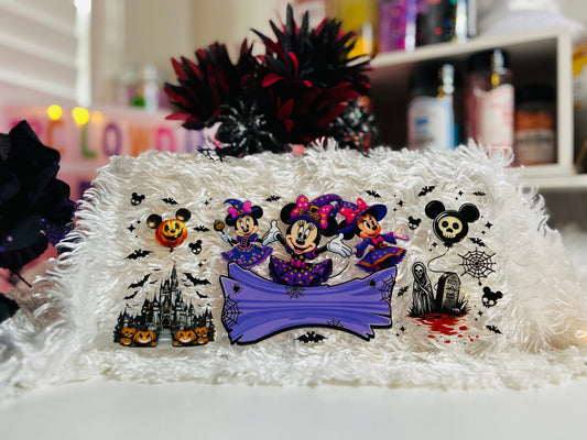 Halloween Girl Mouse -Purple UV DTF Wrap TW-00