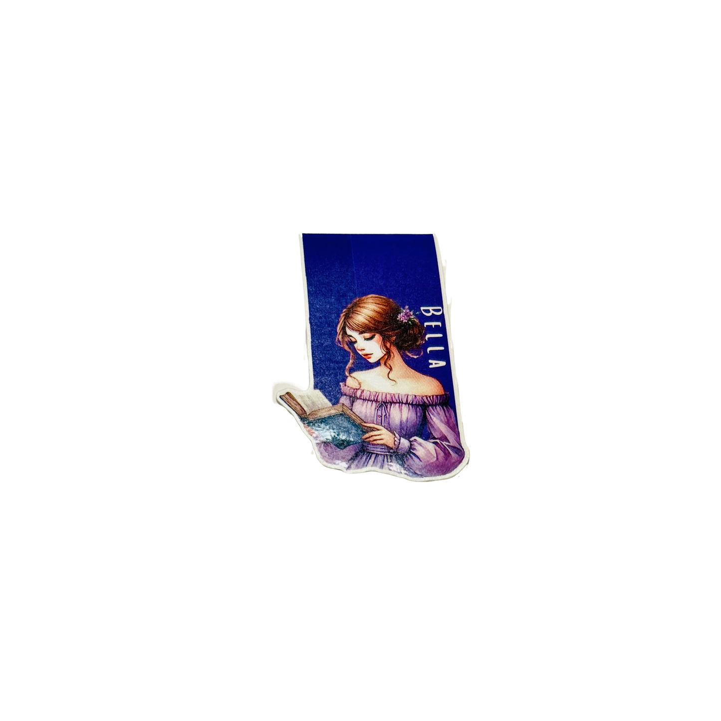 Purple Personalized Bookmark