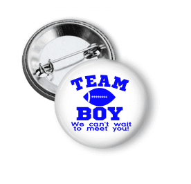 Gender Reveal - Team Boy Football - Clowdus Creations