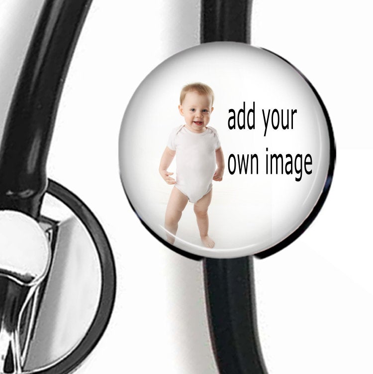 Personalized stethoscope ID tag, Add your photo, Nurse stethoscope ID tag, Personalized id tag, ID tag personalized
