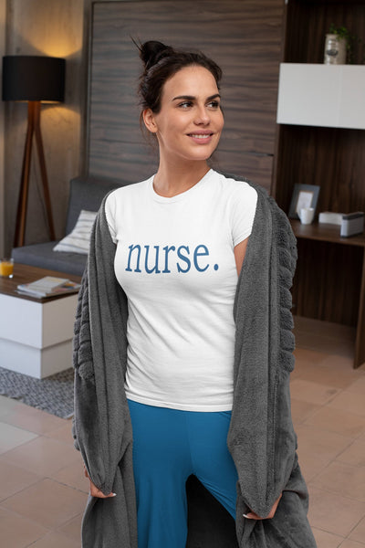 Nurse T-shirt | Nurse T-shirt | Nurse Gifts | Gift For Nurse | Ladies Slim Fit Fine Jersey Tee | Gift for Student RN