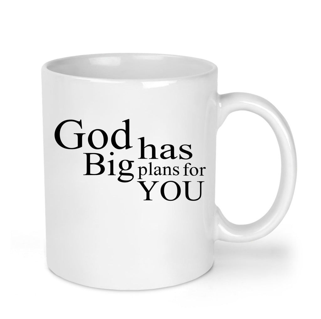 God has big plans for you personalized Coffee Mug, Personalized Coffee Cup, Handmade Coffee Mug, Unique Coffee Cup, Gift Idea, Mug,
