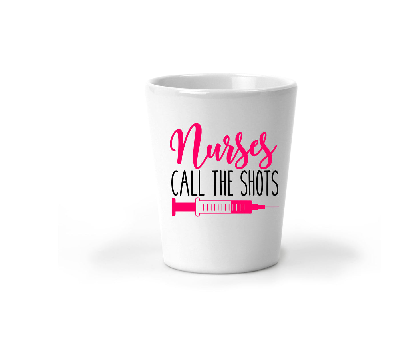 Personalized Shot Glass, Nurse Stethoscope Shot Glass, Funny Shot Glass, Personalized Drinkware, Shot glass for women, Nurse gift