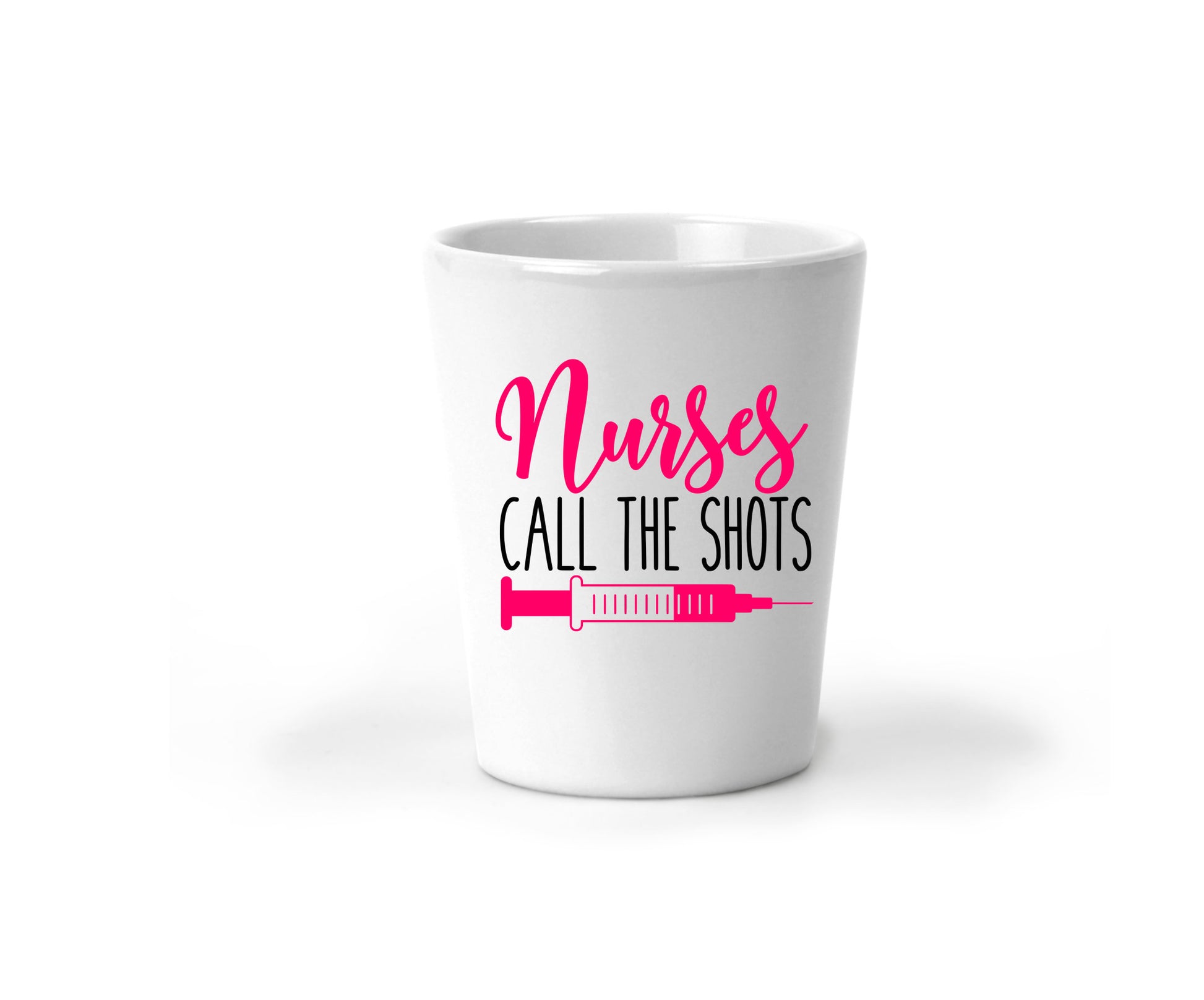 Personalized Shot Glass, Nurse Stethoscope Shot Glass, Funny Shot Glass, Personalized Drinkware, Shot glass for women, Nurse gift
